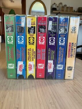 The Beverly Hillbillies VHS movies